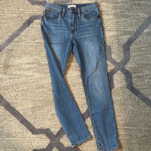 Madewell 9” Midrise Skinny Jeans